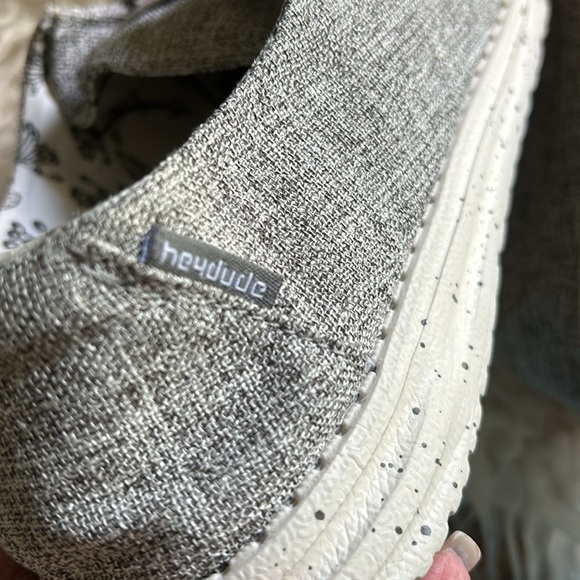 HEY DUDE Womens Wendy linen shoe Size 10 - Picture 7 of 8